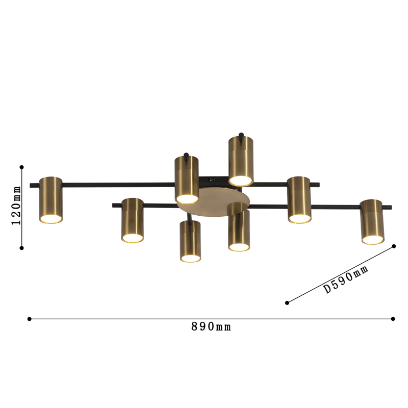 Потолочный светильник Tribes Chandelier Gold Потолочный светильник Tribes Chandelier Gold в Брянске