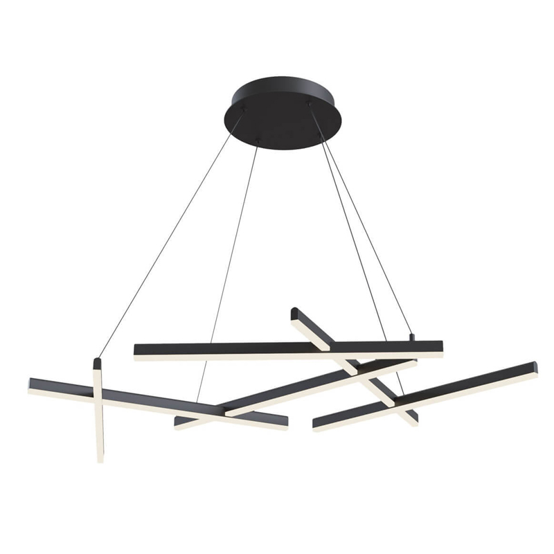 Люстра Smeragde Light Chandelier black Черный Люстра Smeragde Light Chandelier black Черный в Брянске | Loft Concept