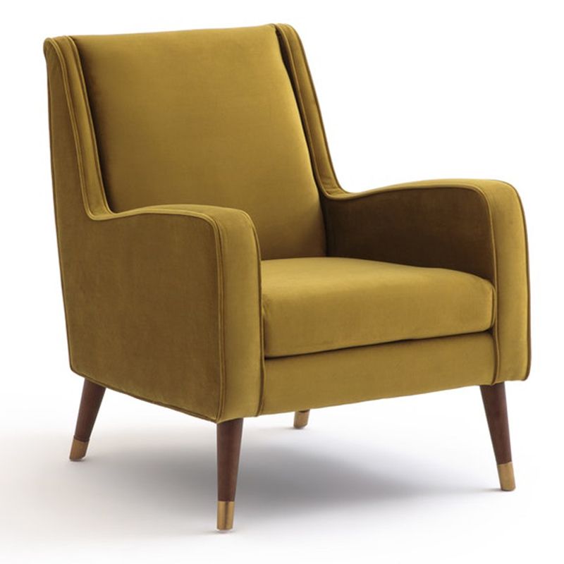 Кресло Classic Furniture горчичный Горчичный Латунь Кресло Classic Furniture горчичный Горчичный Латунь в Брянске | Loft Concept