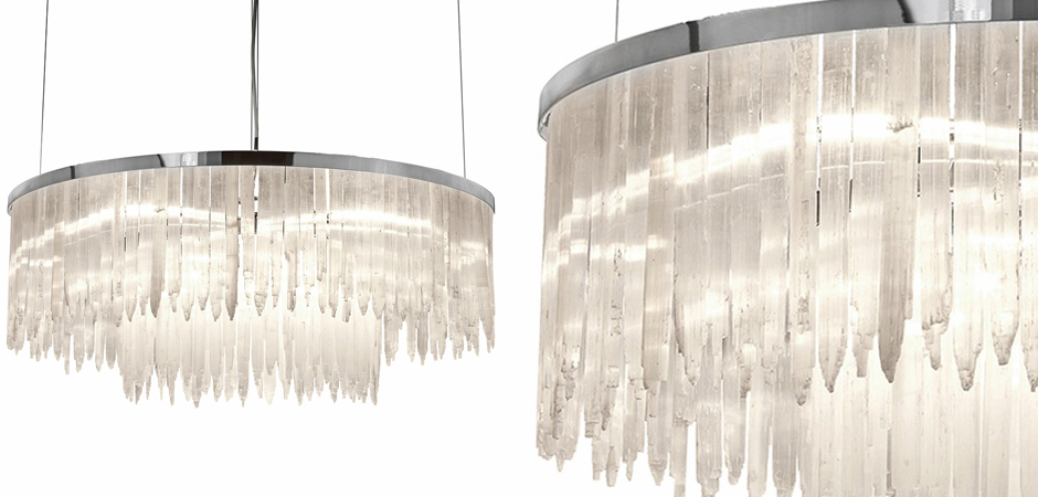 Люстра LAMP SELENITE MINI Nickel Oval Люстра LAMP SELENITE MINI Nickel Oval - Loft-Concept в Брянске