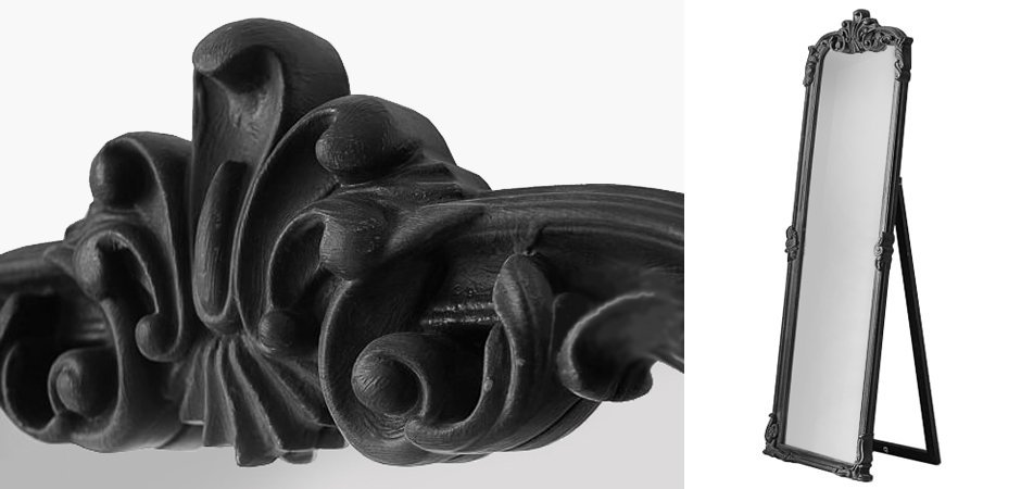 Напольное зеркало Valensole Black Напольное зеркало Valensole Black - Loft-Concept в Брянске