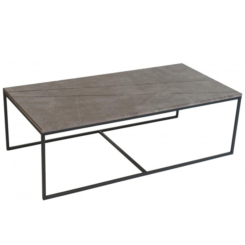 Кофейный стол Fidan Coffee Table Серый бетон Кофейный стол Fidan Coffee Table Серый бетон в Брянске | Loft Concept
