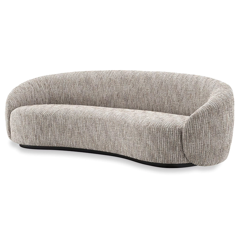 Диван Eichholtz Sofa Amore Бежево-серый Черный Бежево-серый Черный в Брянске | Loft Concept 