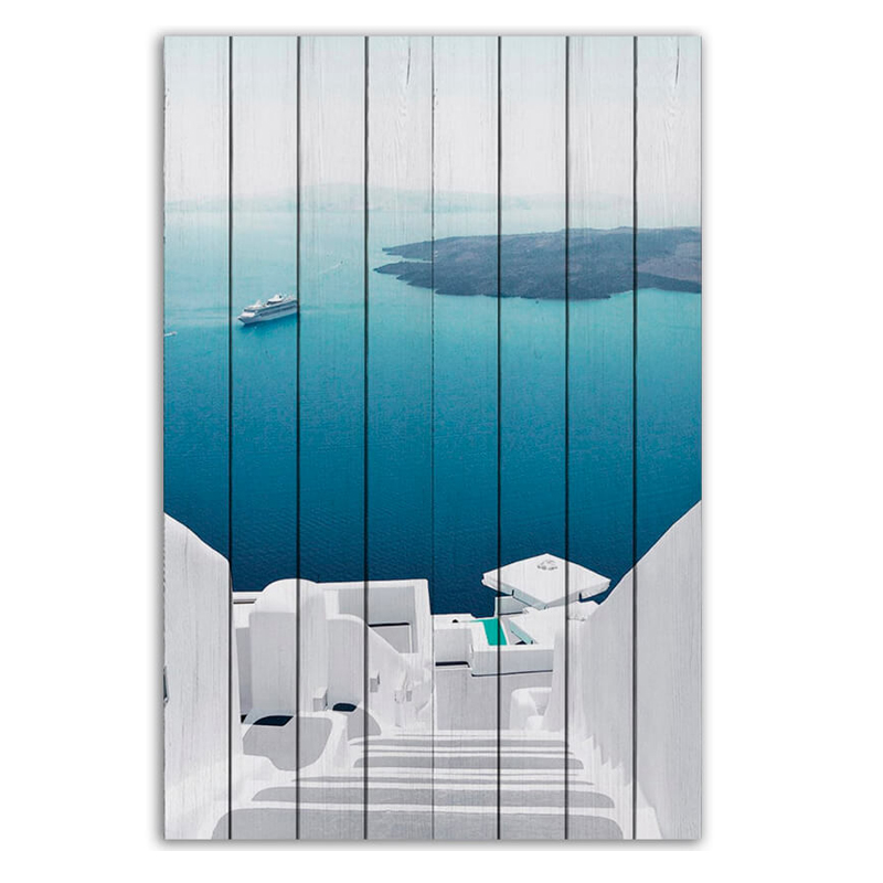 Постер Santorini Bay Постер Santorini Bay в Брянске | Loft Concept