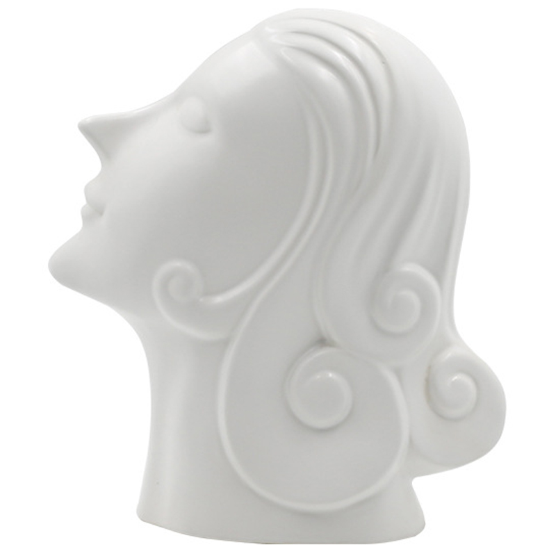 Статуэтка Side Profile White Statuette Белый Статуэтка Side Profile White Statuette Белый в Брянске | Loft Concept