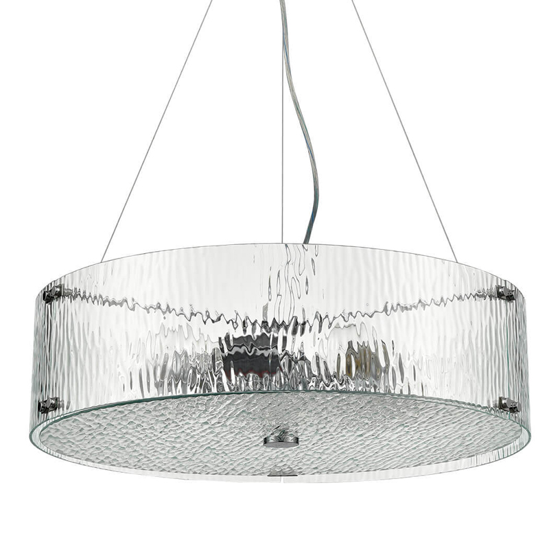 Люстра Rainy Glass Lamp D55 Прозрачный Хром в Брянске | Loft Concept 
