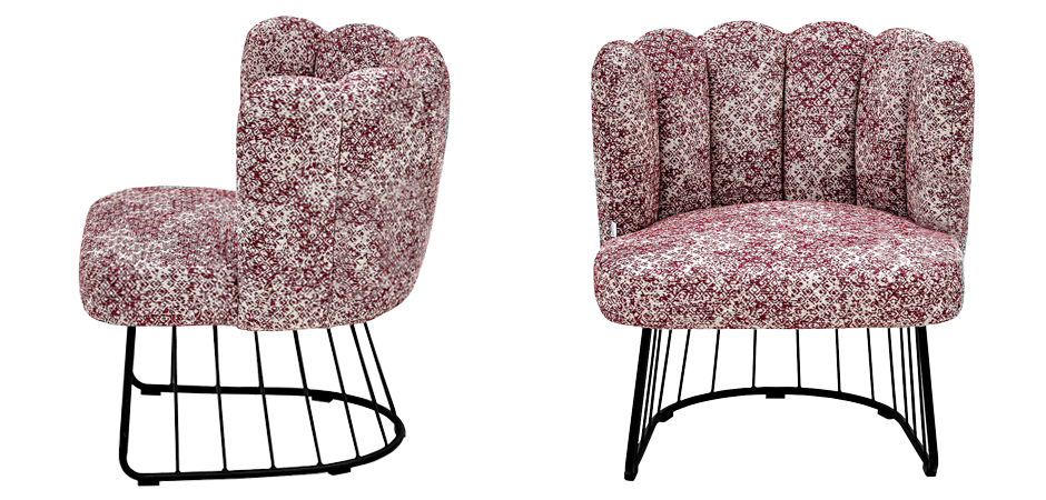 Кресло Noah Armchair cherry-white Кресло Noah Armchair cherry-white - Loft-Concept в Брянске