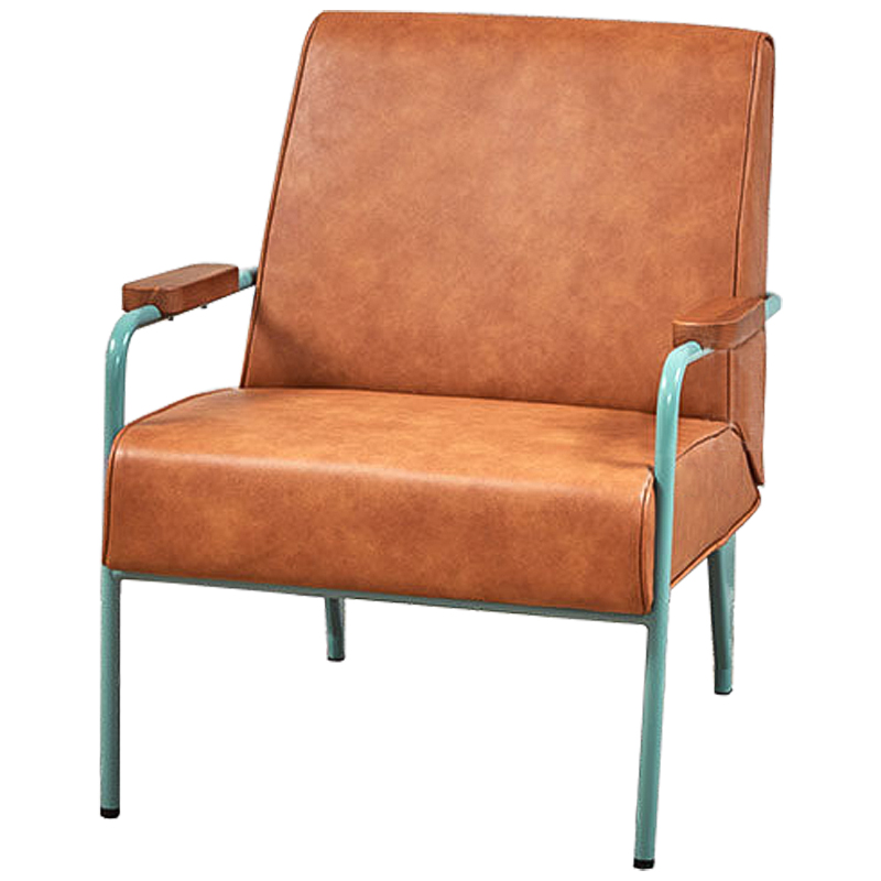 Кресло Silvestri Chair Карамель Голубой пастельный Кресло Silvestri Chair Карамель Голубой пастельный в Брянске | Loft Concept