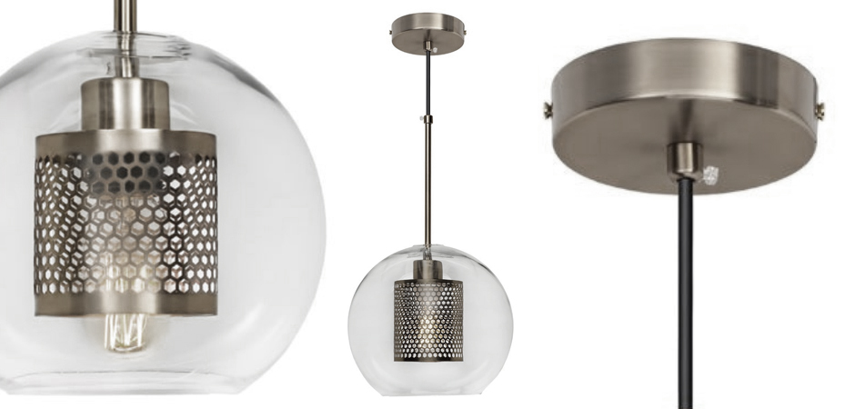 Perforated Vessel Pendant Lamp Nickel Ball Perforated Vessel Pendant Lamp Nickel Ball - Loft-Concept в Брянске
