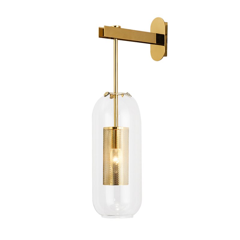 Бра Perforation Wall Lamp Золотой в Брянске | Loft Concept 