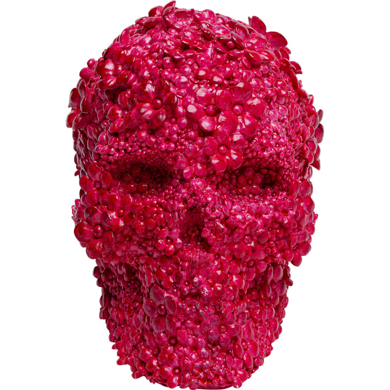Копилка Pink Skull made of Flowers Малиновый (Crimson) в Брянске | Loft Concept 