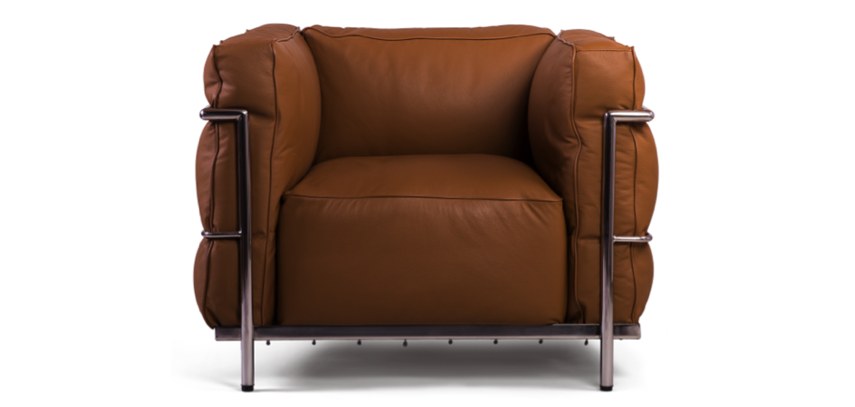 Кресло Le Corbusier LC3 brown Кресло Le Corbusier LC3 brown - Loft-Concept в Брянске