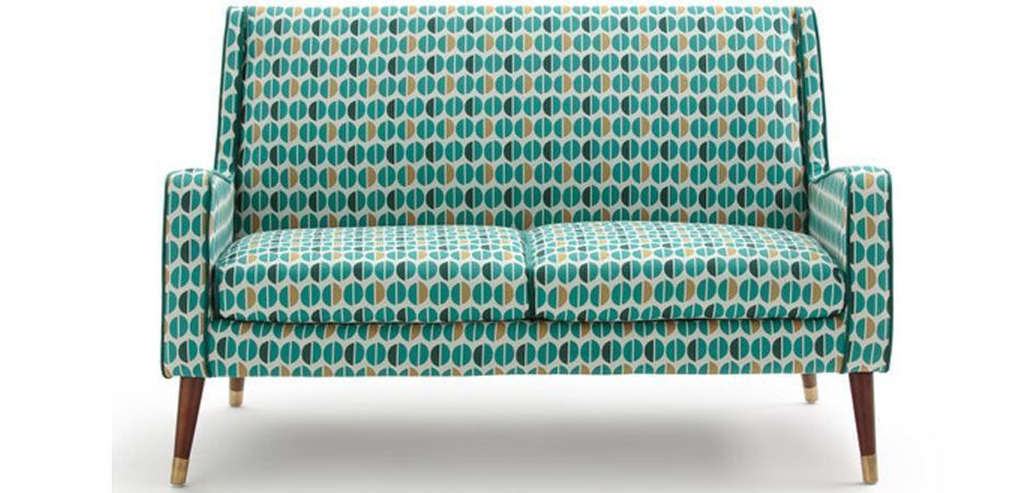 Диван Classic Furniture синий белый желтый Диван Classic Furniture синий белый желтый - Loft-Concept в Брянске