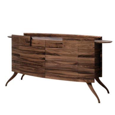 Буфет Sideboard Ceccotti Collezioni Черный Буфет Sideboard Ceccotti Collezioni Черный в Брянске | Loft Concept