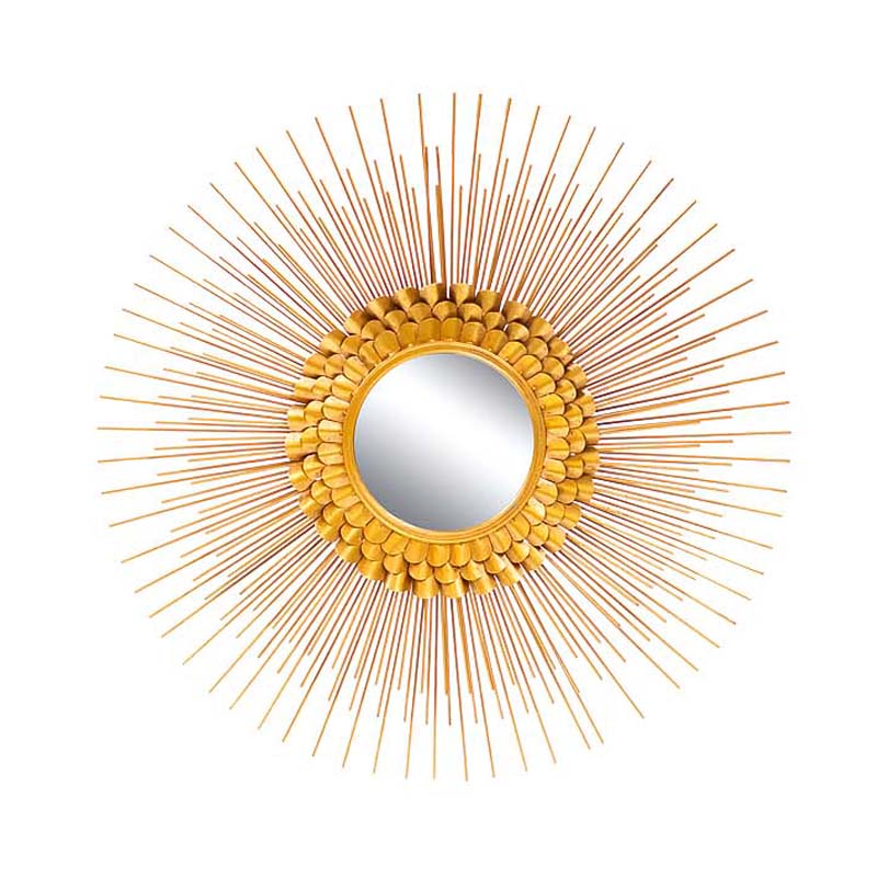 Зеркало-солнце Golden Petals Mirror Sun Золотой Зеркало-солнце Golden Petals Mirror Sun Золотой в Брянске | Loft Concept