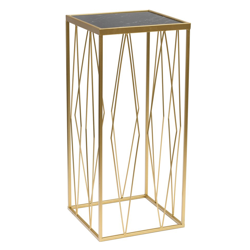 Подставка Geometric Interior Stand чёрный мрамор Золотой Черный Мрамор Nero Подставка Geometric Interior Stand чёрный мрамор Золотой Черный Мрамор Nero в Брянске | Loft Concept