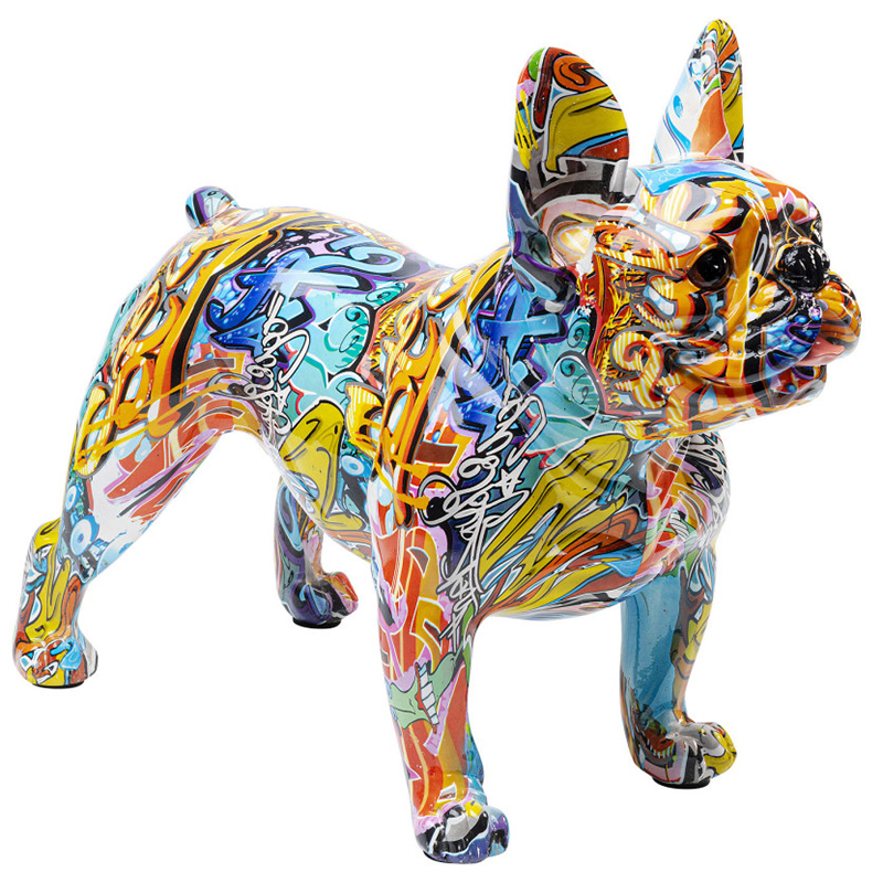 Статуэтка Graffiti Bulldog Мульти Статуэтка Graffiti Bulldog Мульти в Брянске | Loft Concept