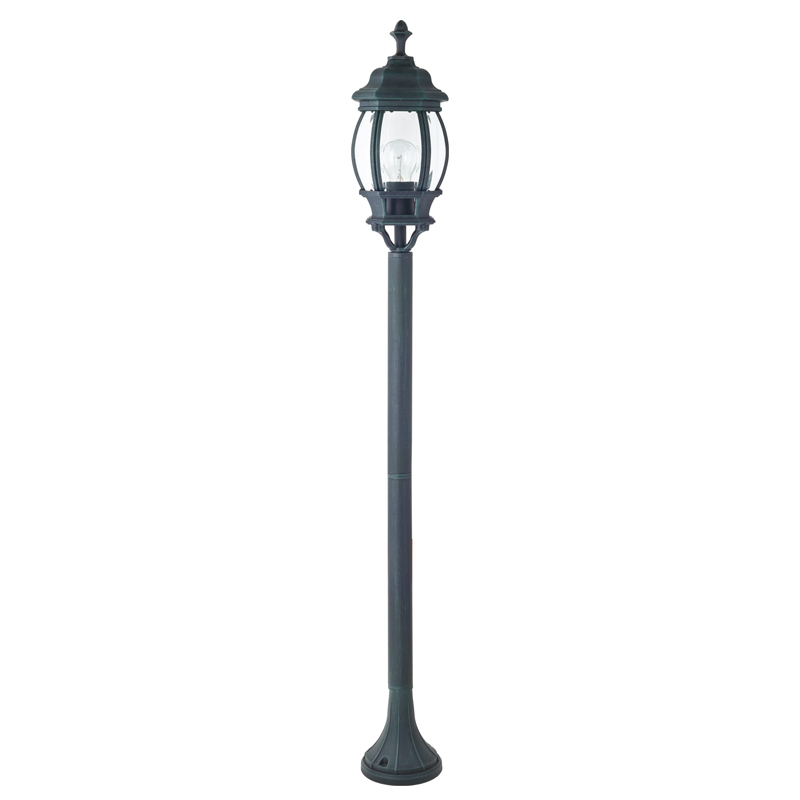 Уличный светильник Lacres Street lamp Винтажный черный Прозрачное Стекло Уличный светильник Lacres Street lamp Винтажный черный Прозрачное Стекло в Брянске | Loft Concept