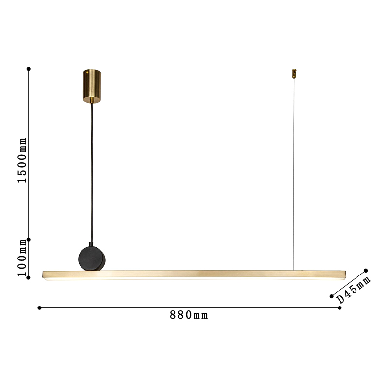 Светодиодная люстра DRAWING LINES Gold Светодиодная люстра DRAWING LINES Gold в Брянске