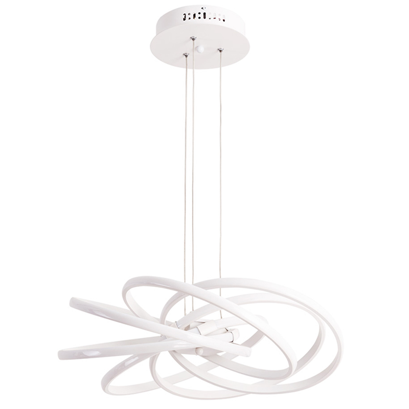 Люстра Campbell White Chandelier Белый Люстра Campbell White Chandelier Белый в Брянске | Loft Concept