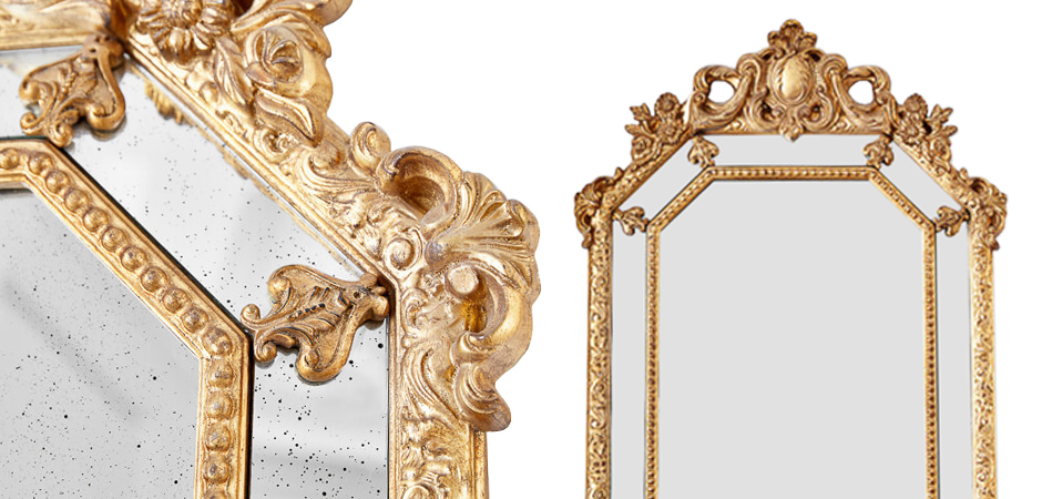 Зеркало Keppel Mirror Gold Зеркало Keppel Mirror Gold - Loft-Concept в Брянске