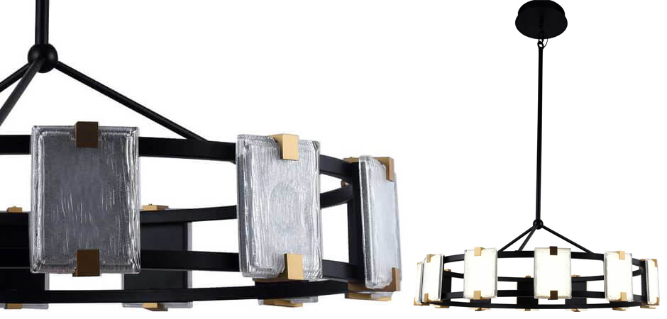 Люстра Rectangular Glass Plafon D85 Люстра Rectangular Glass Plafon D85 - Loft-Concept в Брянске