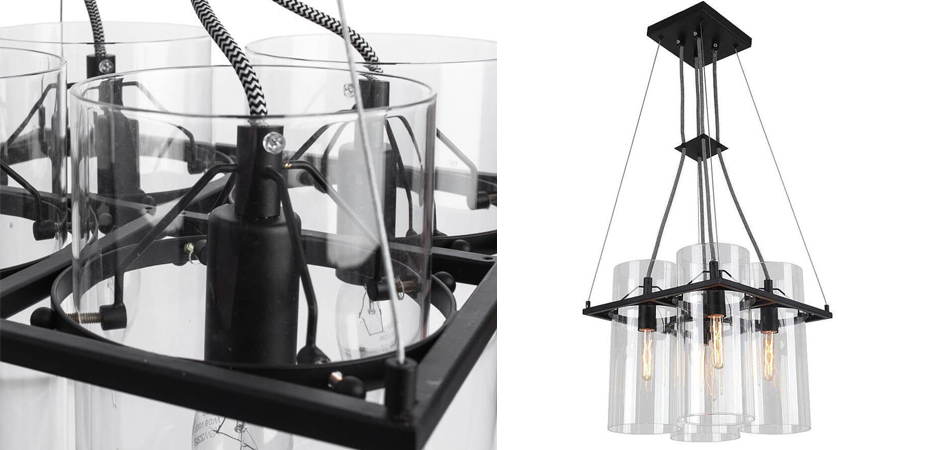 Люстра Glass Cylinder Chandelier Люстра Glass Cylinder Chandelier - Loft-Concept в Брянске