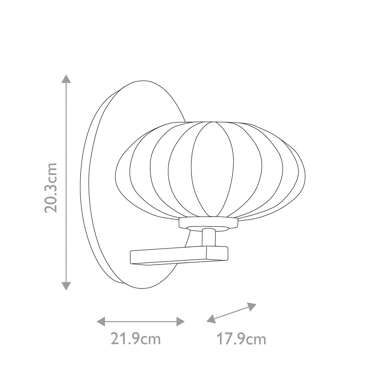  Бра с круглым плафон из матового белого стекла Kichler в Брянске
