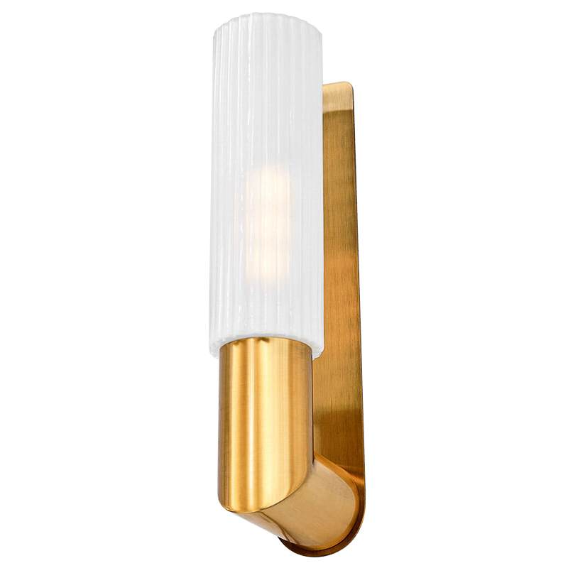 Бра Wiley Wall Lamp Белый Золотой в Брянске | Loft Concept 