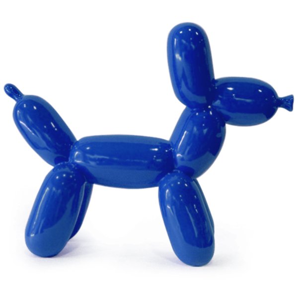 Статуэтка Jeff Koons Balloon Dog large Красный Черный Белый Желтый Синий в Брянске | Loft Concept 