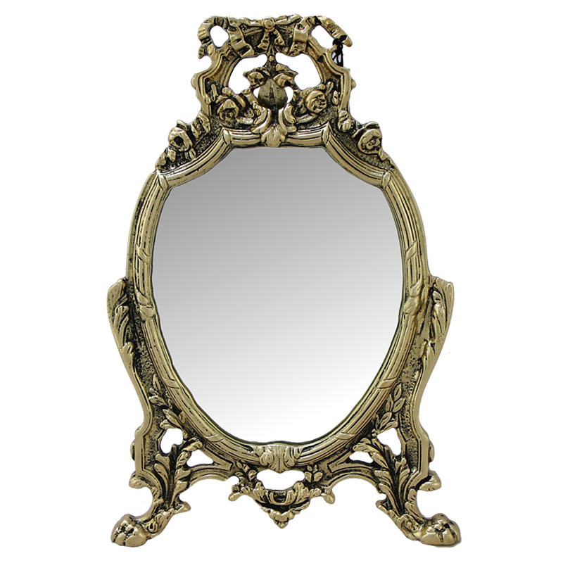 Зеркало настольное в бронзовой раме Majestic Bronze Mirrors Бронза Зеркало настольное в бронзовой раме Majestic Bronze Mirrors Бронза в Брянске | Loft Concept