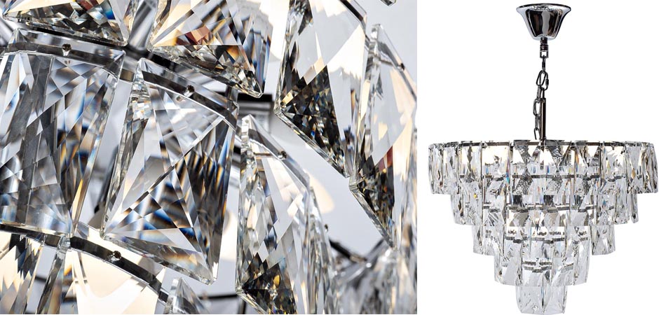 Люстра Tiers Crystal Light Chandelier 16 D60 Люстра Tiers Crystal Light Chandelier 16 D60 - Loft-Concept в Брянске