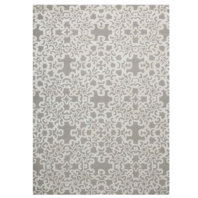 Ковёр из вискозы Indian pattern Pelermo Серый Ковёр из вискозы Indian pattern Pelermo Серый в Брянске | Loft Concept