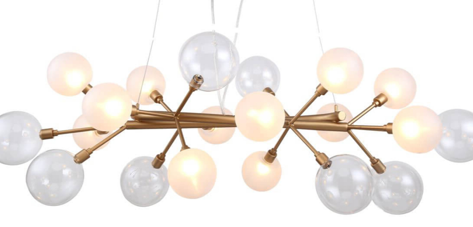 Люстра Berries Chandelier Rectangle White 100 Люстра Berries Chandelier Rectangle White 100 - Loft-Concept в Брянске