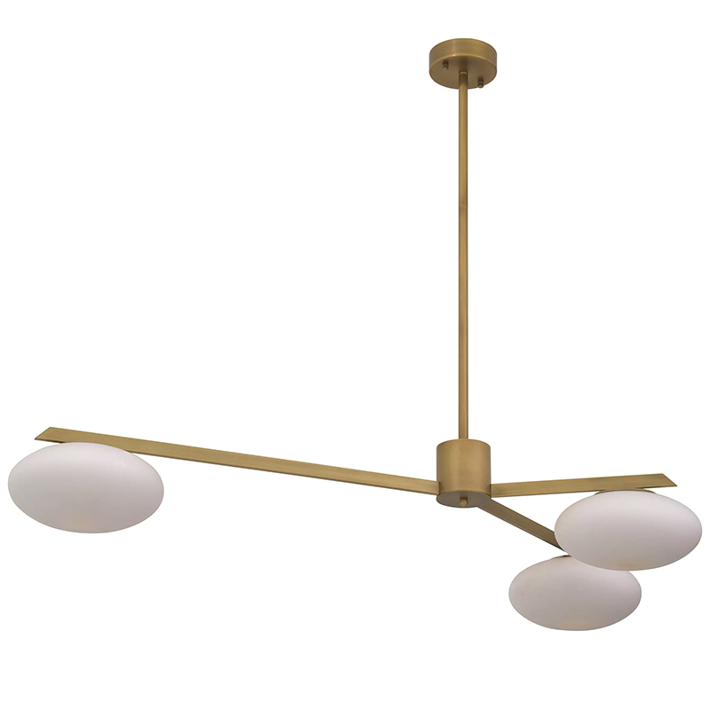 Люстра Eichholtz Chandelier Evergreen S Белый Латунь Люстра Eichholtz Chandelier Evergreen S Белый Латунь в Брянске | Loft Concept