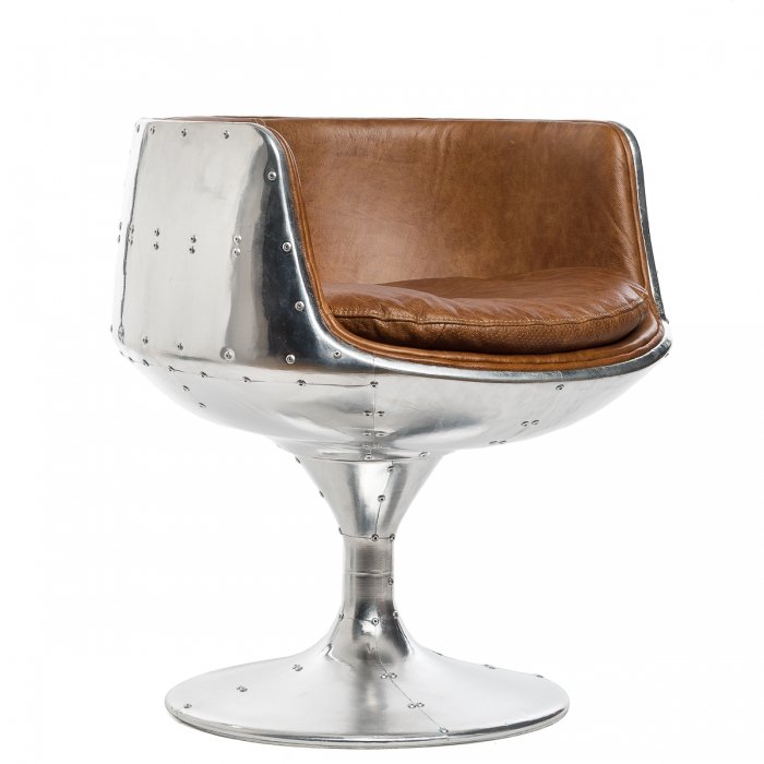 Кресло Aviator Cup Chair Коричневый Кресло Aviator Cup Chair Коричневый в Брянске | Loft Concept