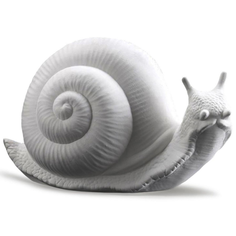 Статуэтка Abhika Snail Bisc. White Белый Статуэтка Abhika Snail Bisc. White Белый в Брянске | Loft Concept