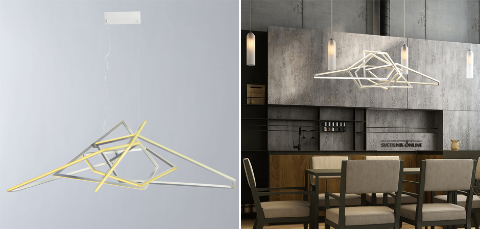 Светодиодная люстра Dimensions Белая Светодиодная люстра Dimensions Белая - Loft-Concept в Брянске