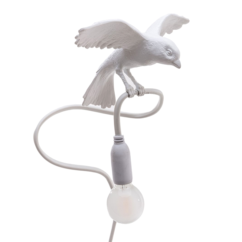 Настольная лампа Seletti Sparrow Cruising Белый Настольная лампа Seletti Sparrow Cruising Белый в Брянске | Loft Concept