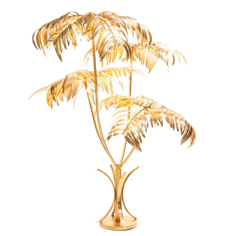 Торшер Golden Palm Floor Lamp Золотой Торшер Golden Palm Floor Lamp Золотой в Брянске | Loft Concept