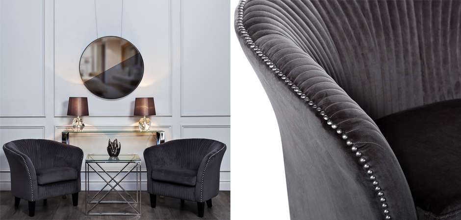 Кресло JackFlower Armchair grey Кресло JackFlower Armchair grey - Loft-Concept в Брянске