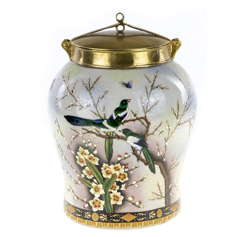 Ваза Magpies on Cherry Blossom Vase Золотой Мульти Ваза Magpies on Cherry Blossom Vase Золотой Мульти в Брянске | Loft Concept