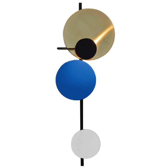 Бра PLANET LAMP METTE SCHELDE Латунь Белый Синий Черный Бра PLANET LAMP METTE SCHELDE Латунь Белый Синий Черный в Брянске | Loft Concept