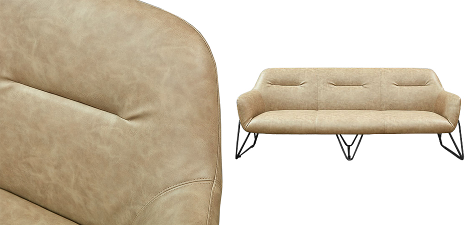 Диван Triangular Legs Triple Sofa Диван Triangular Legs Triple Sofa - Loft-Concept в Брянске
