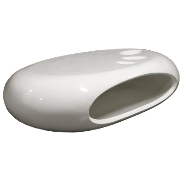 Кофейный стол Oval Capsule Белый Кофейный стол Oval Capsule Белый в Брянске | Loft Concept
