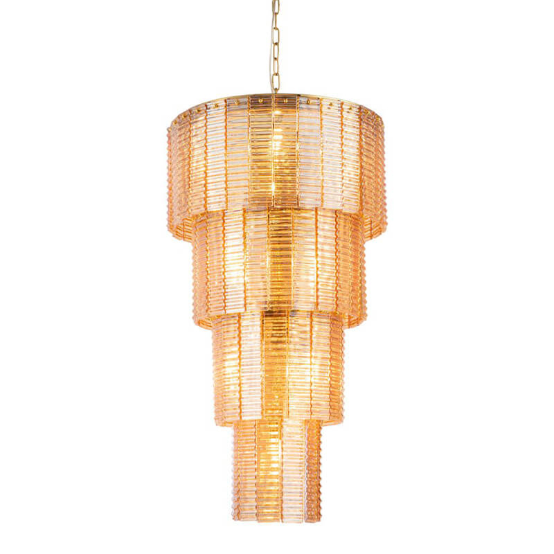 Люстра Branwen Amber Chandelier 51 Янтарный Золотой Люстра Branwen Amber Chandelier 51 Янтарный Золотой в Брянске | Loft Concept