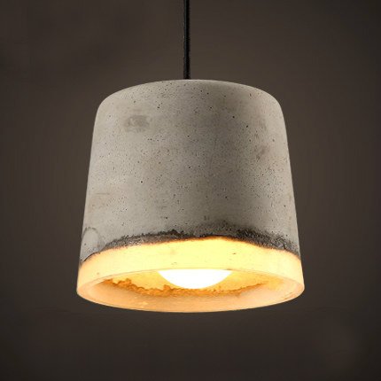 Подвесной светильник Art Concrete Pendant №10 Серый в Брянске | Loft Concept 