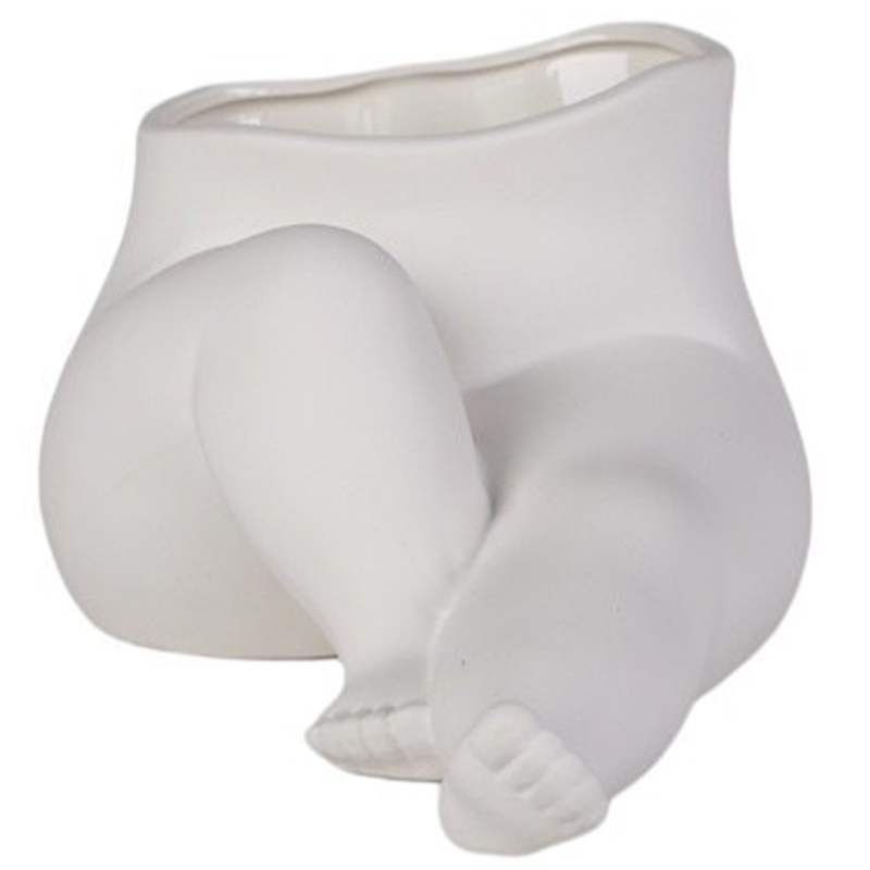 Ваза Sculpture Vase 5 Белый Ваза Sculpture Vase 5 Белый в Брянске | Loft Concept