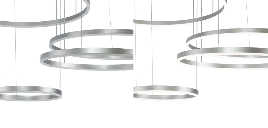 Подвесной светильник Neo Circles Silver Подвесной светильник Neo Circles Silver - Loft-Concept в Брянске
