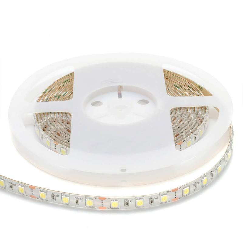 Светодиодная влагозащищенная лента 14,4W/m 60Led/m 5050SMD холодный белый 1M Белый Светодиодная влагозащищенная лента 14,4W/m 60Led/m 5050SMD холодный белый 1M Белый в Брянске | Loft Concept